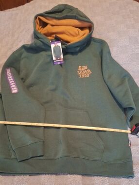 Quicksilver Mens Xxl Hoodie Green
